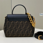 FENDACE | La Medusa Medium Handbag - 25 x 15 x 22cm