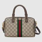 GUCCI OPHIDIA GG SMALL TOP HANDLE BAG