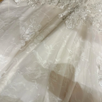 Pretty Strapless White Lace Sequin Beaded Mermaid Long Evening Dress Formal Birthday Birthday Prom Dress Party Gown