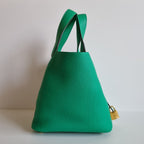 Hermès Picotin 18 Menthe Clemence GHW