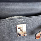 Hermès Kelly 28 Togo Black Leather Bag