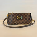 Louis Vuitton Damier Eva Brown Crossbody Bag