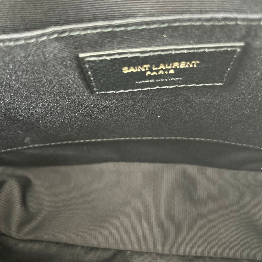 Saint Laurent Lou Camera Shoulder Bag in Quilted Leather