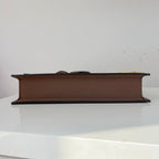 Jacquemus La Bambino long brown suede shoulder bag