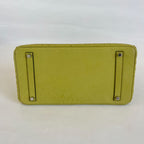 Hermes Ostrich Light Green Gold Hardware Birkin 35 Bag