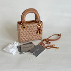 Lady Dior Mini Floral Print Bag