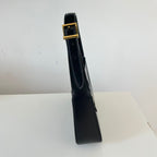 Saint Laurent Le 5 À 7 hobo black leather bag