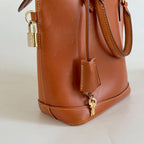 Louis Vuitton Caramel Nomade Leather Vertical Lockit Bag