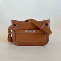 Hermès Evercolor Mini Jypsiere Gold Crossbody Bag