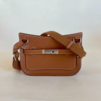 Hermès Evercolor Mini Jypsiere Gold Crossbody Bag