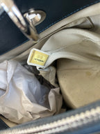Chanel Blue Quilted Caviar Leather GST, PM Tote