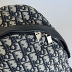 Dior Grey Oblique Rider Backpack