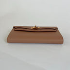 Hermès Kelly to Go Chevre Mysore leather with gold hardware