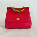 Dolce & Gabbana Peach Medium Sicily Bag