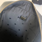 Dolce & Gabbana black leather back bag one shoulder