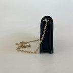 Dior Lady Dior Pouch Black Cannage Lambskin Leather