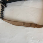 Chanel large two tone le boy bag