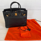 Hermès Togo Leather Black Birkin 35