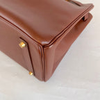 Hermès 35 Ardennes leather Gold