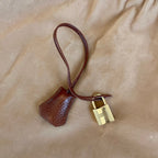 Hermès 35 Ardennes leather Gold