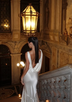 Elegant Satin Long Evening Dress,Formal Prom Dress Y8231