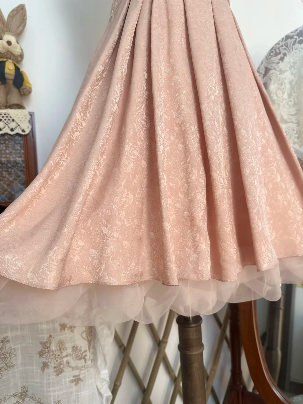 Cute Pink Spaghetti Straps Satin Print Floral A Line Formal Homecoming Dress 19th Birthday Outfits Y9760