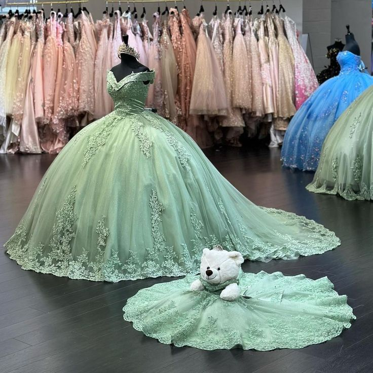 Off Shoulder Pink Sweet 16 Quinceanera Dresses Lace Birthday Ball Gown  cc1118