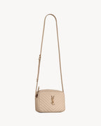Saint Laurent LOU camera bag in quilted leather