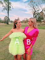 Green Homecoming Dress ,Graduation Dress,Party Dress Y2047