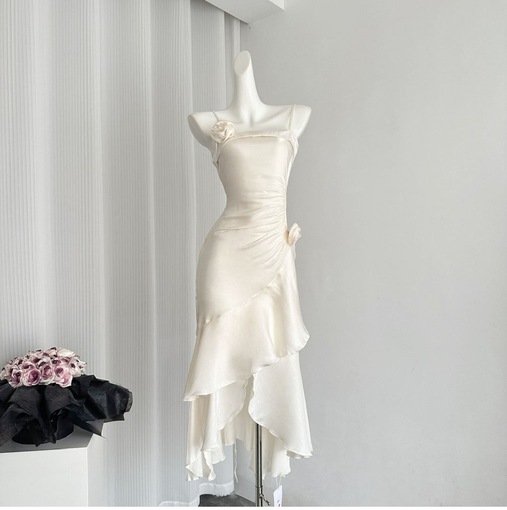 Dinner mermaid skirt high-end battle robe small dress suspender skirt new style R2124
