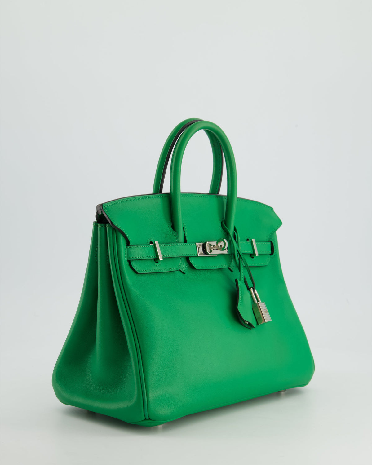 *FIRE PRICE* Hermès Birkin Bag 25cm Bamboo in Swift Leather with Palladium Hardware Bag