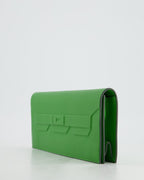 Hermès Birkin Cut Shadow Bag In Vert Yucca Swift Leather