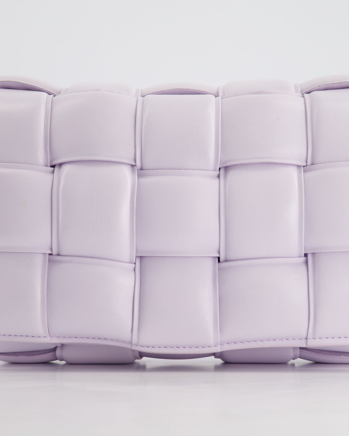 *HOT & FIRE PRICE* Bottega Veneta Pale Lilac Padded Cassette Bag with Gold Hardware RRP £2,780