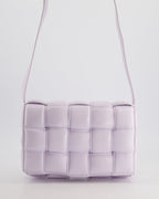 *HOT & FIRE PRICE* Bottega Veneta Pale Lilac Padded Cassette Bag with Gold Hardware RRP £2,780