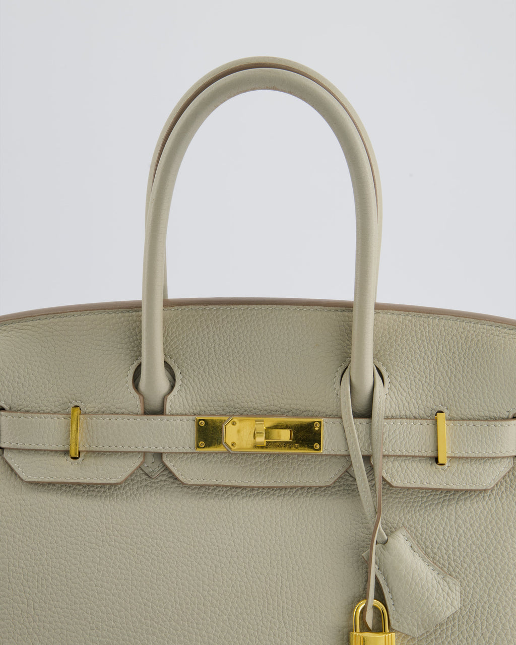 Hermès Birkin 30cm Bag in Beton Togo Leather with Gold Hardware