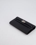Hermès Kelly To Go Bag in Noir Epsom Leather with Palladium Hardware