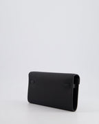 Hermès Kelly To Go Bag in Noir Epsom Leather with Palladium Hardware