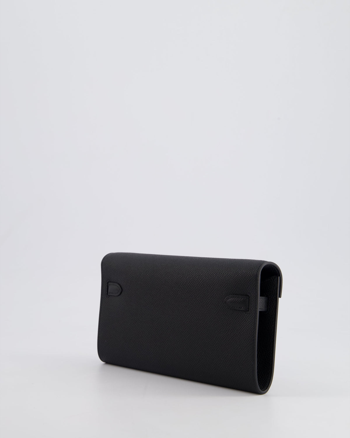 Hermès Kelly To Go Bag in Noir Epsom Leather with Palladium Hardware