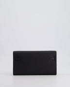 Hermès Kelly To Go Bag in Noir Epsom Leather with Palladium Hardware