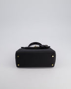 *RARE* Hermès Kelly Touch Retourne 25cm Bag in Noir Togo leather and Lizard with Permabrass Hardware