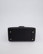 *HOLY GRAIL* Hermès Birkin 25cm Bag in Noir Epsom Leather with Gold Hardware