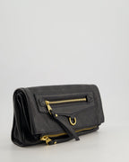 Louis Vuitton Navy Petillante Clutch Bag with Empreinte Leather and Gold Hardware