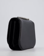 Chanel Braided Chic Flap Bag in Black Lambskin Leather with Silver Hardware