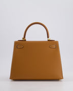 *HOLY GRAIL* Hermès Kelly 25cm Sellier in Gold Epsom Leather with Gold Hardware