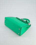 *FIRE PRICE* Hermès Kelly Sellier 25cm Bag in Vert Comics Epsom Leather with Palladium Hardware