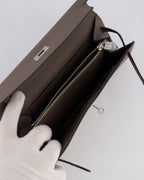 Hermès Kelly To Go Bag in Gris Etain Epsom Leather with Palladium Hardware