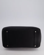 Hermès Birkin Bag 35cm Retourne in Noir Togo Leather with Palladium Hardware