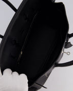 Hermès Birkin Bag 35cm Retourne in Noir Togo Leather with Palladium Hardware
