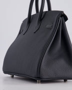 Hermès Birkin 25cm Retourne Bag in Gris Misty Togo Leather with Palladium Hardware