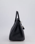 Hermès Birkin 25cm Retourne Bag in Gris Misty Togo Leather with Palladium Hardware